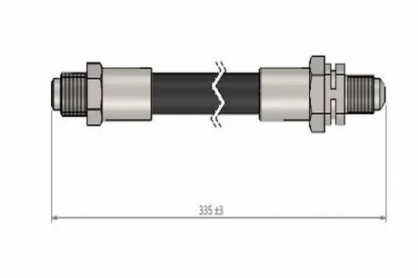 Шланг гальмівний CAVO C900 469A