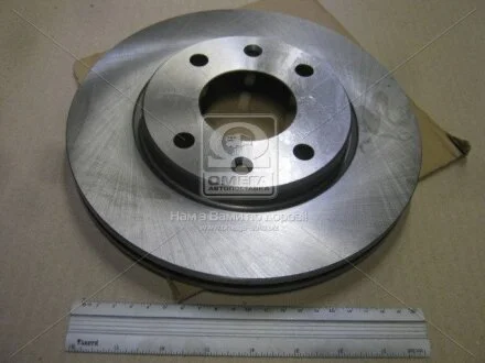 Диск тормозной передний (кртано 2) Peugeot 106, 205, 206, 306  CHAMPIO CHAMPION 561409CH