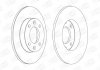 Диск тормозной задний (кратно 2шт.) Citroen Berlingo (96-11) CHAMPION 562130CH (фото 1)