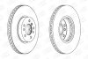 Диск гальмівний передній (кртано 2) BMW X3 (E83), X5 (E53) CHAMPION 562134CH1 (фото 2)