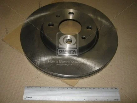 Диск тормозной передний (кратно 2шт.) CITROEN NEMO (09-)/|FIAT 500 (312_) (07-)  CHAMPION 562178CH