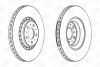 Диск тормозной передний (кртано 2) Volvo XC90 I CHAMPION 562217CH1 (фото 2)
