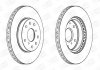 Диск тормозной передний (кратно 2шт.) Fiat Sedici (06-14)/Suzuki SX4 (06-), Vita CHAMPION 562534CH (фото 1)
