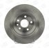 Диск тормозной задний (кратно 2) Ford Focus II, Kuga I, Mondeo IV CHA CHAMPION 562536CH (фото 1)