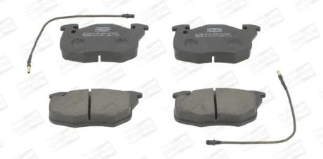 Колодки тормозные дисковые передние RENAULT Clio, Clio II, Espace I, Espace II, Express, Extra, Fuego, Rapid  CHAMPION 571332CH