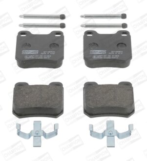 Колодки тормозные дисковые задние (с болтами и пружинами) Opel Omega B, Vectra B CHAMPION 571389CH