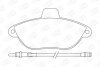 Колодки тормозные дисковые передние Citroen Jumpy I/ Fiat Scudo (96-06) (571843C CHAMPION 571843CH (фото 2)