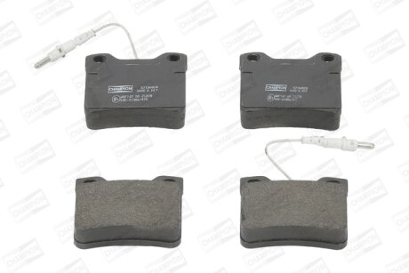 Колодки тормозные дисковые задние MB Vito (W638) (с датчиком износа) CHAMPION 571845CH