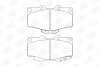 Колодки тормозные дисковые передние Toyota Land Cruiser (J7,J8,J9), 4 Runner (II CHAMPION 572140CH (фото 2)