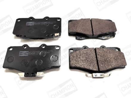 Колодки тормозные дисковые передние Toyota Land Cruiser (J7,J8,J9), 4 Runner (II CHAMPION 572140CH
