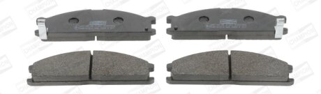 Колодки тормозные дисковые передние Nissan Navara (98-), NP300 Pickup (08-), Ter CHAMPION 572373CH