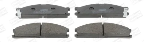Колодки тормозные дисковые передние Nissan Navara (98-), NP300 Pickup (08-), Ter CHAMPION 572373CH