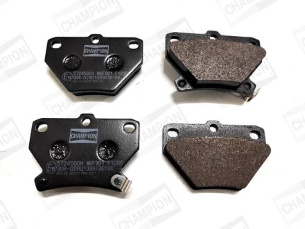 Колодки тормозные дисковые задние Toyota Corolla (01-07), Prius (03-09) (572450C CHAMPION 572450CH