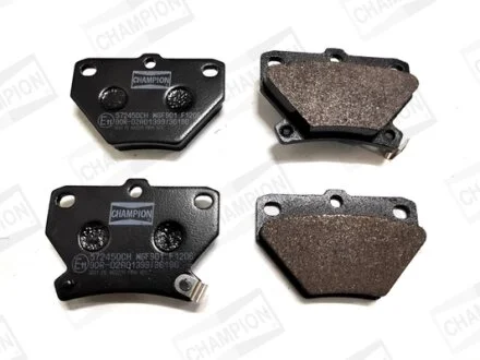 Колодки тормозные дисковые задние Toyota Corolla (01-07), Prius (03-09) (572450C CHAMPION 572450CH