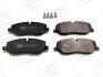 Колодки тормозные дисковые передние Land Rover Range Rover Sport I, Discovery II CHAMPION 572521CH (фото 1)