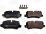 Колодки тормозные дисковые задние Land Rover Range Rover Sport I, Discovery (III CHAMPION 572522CH (фото 1)