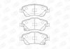 Колодки тормозные дисковые передние TOYOTA Auris CHAMPION 572524CH (фото 1)