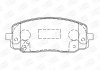 Колодки тормозные дисковые передние HYUNDAI i10 I (PA) 07-|KIA PICANTO I (SA) 04-12 CHAMPION 572526CH (фото 1)