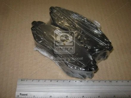 Колодки тормозные дисковые передние CHEVROLET AVEO / KALOS Hatchback (T200) 03-08 CHAMPION 572539CH