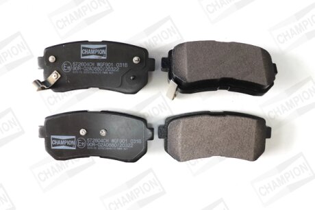 Колодки тормозные дисковые задние Hyundai i30 (07-12), ix35 (10-15)/ Kia Sportag CHAMPION 572604CH