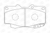 Колодки тормозные дисковые передние Toyota Fortuner (04-15), Hilux VII (CHAMPION 572625CH (фото 2)