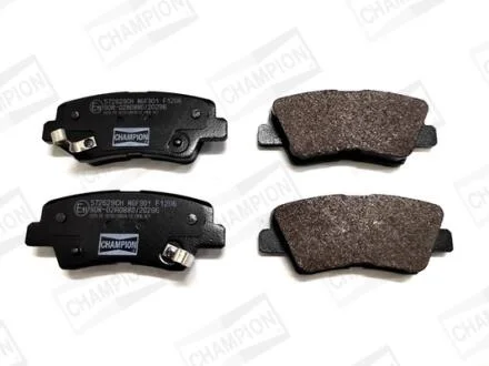Колодки тормозные дисковые задние HYUNDAI ACCENT IV (RB) 10-, ACCENT IV Saloon (RB) 10-  CHAMPION 572629CH
