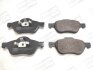 Колодки тормозные дисковые передние Renault Laguna (II,III), Twingo II (CHAMPION 573016CH (фото 1)