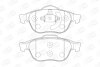 Колодки тормозные дисковые передние Renault Laguna II CHAMPION 573017CH (фото 2)