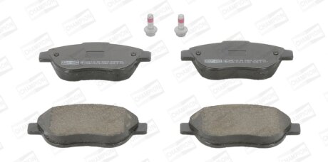 Колодки тормозные дисковые Citroen C4 I/ Peugeot 307 (03-09) CHAMPION 573031CH
