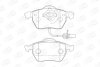 Колодки тормозные дисковые передние (с датчиками) Audi A4 (B5,B6), A6 (C5,C6)/ V CHAMPION 573037CH (фото 2)