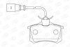 Колодки тормозные дисковые задние Ford Galaxy I/ VW Sharan (95-10) CH CHAMPION 573065CH (фото 2)