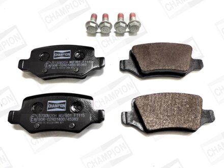 Колодки тормозные дисковые задние MB A-Class (W168,W169), B-Class (W245) (573082 CHAMPION 573082CH