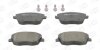 Колодки тормозные дисковые передние Skoda Fabia (I,II)/ VW Polo IV CH CHAMPION 573101CH (фото 1)
