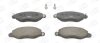 Колодки тормозные дисковые передние Ford Transit (00-06) CHAMPION 573110CH (фото 1)