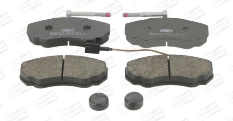 Колодки тормозные дисковые передние Citroen Jumper I/ Fiat Ducato (94-, 06-) (57 CHAMPION 573113CH