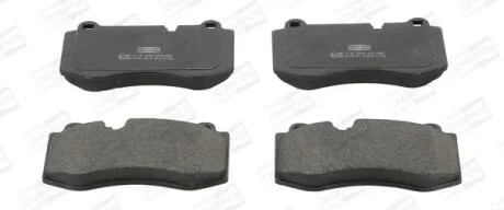 Колодки тормозные дисковые передние MERCEDES-BENZ E-CLASS (W211) 02-09, S-CLASS (W221) 05-13 CHAMPION 573178CH