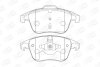 Колодки тормозные дисковые передние Citroen C4 Picasso (07-13), C4 II/ Peugeot 5 CHAMPION 573193CH (фото 2)