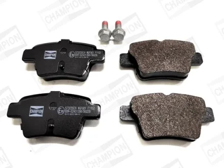 Колодки тормозные дисковые задние Citroen C4 I/ Peugeot 307 (03-09)  C CHAMPION 573235CH