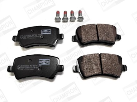 Колодки тормозные дисковые задние Land Rover Freelander 2/ Volvo V60 I, S80 II, CHAMPION 573250CH