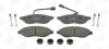 Колодки тормозные дисковые передние (с болтами и датчиками) Citroen Jumper II/ F CHAMPION 573260CH (фото 1)
