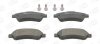 Колодки тормозные дисковые Citroen Jumper II/ Fiat Ducato (06-) CHAMP CHAMPION 573274CH (фото 1)
