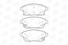 Колодки тормозные дисковые передние Opel Astra J/ Chevrolet Cruze (09-) (573325C CHAMPION 573325CH (фото 2)