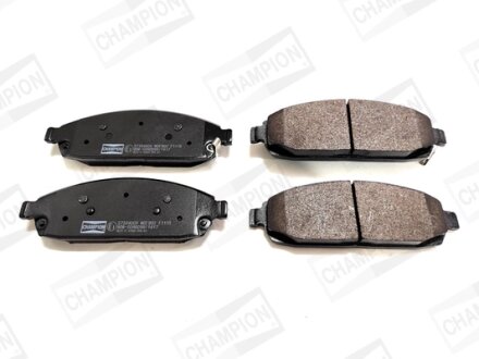 Колодки тормозные дисковые передние Jeep Grand Cherokee (III,IV) CHAM CHAMPION 573340CH