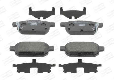 Колодки тормозные дисковые задние Suzuki SX4 (13-), Vitara (15-) CHAM CHAMPION 573384CH