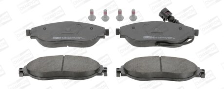 Колодки тормозные дисковые передние Audi A3 (12-20)/ VW Golf VII, Passat B7, Sha CHAMPION 573418CH