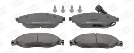 Колодки тормозные дисковые передние Audi A3 (12-20)/ VW Golf VII, Passat B7, Sha CHAMPION 573418CH