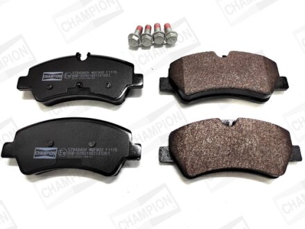 Колодки тормозные дисковые задние Ford Transit (12-) CHAMPION 573434CH