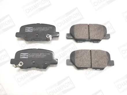 Колодки гальмівні дискові задні Mitsubishi Outlander III/ Mazda 6 (12-)  CHAMPION 573442CH