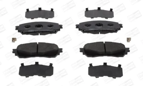 Колодки тормозные дисковые передние Mazda 6 (13-)  CHAMPION 573444CH