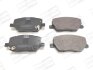 Колодки тормозные дисковые передние Fiat 500X (14-)/ Jeep Renegade (14-), Compas CHAMPION 573610CH (фото 1)